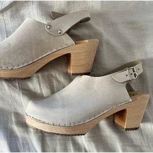 Practically New Lotta Stockholm Slingback Clogs